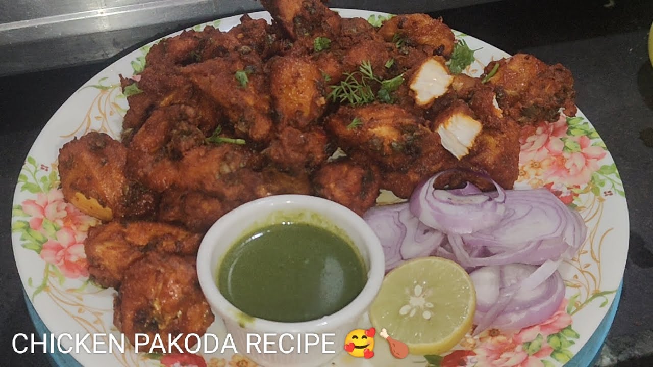 CRISPY CHICKEN PAKODA RECIPE|Chicken fry pakoda|Crispy Chicken fry|Ramzan special|nisakakitchen