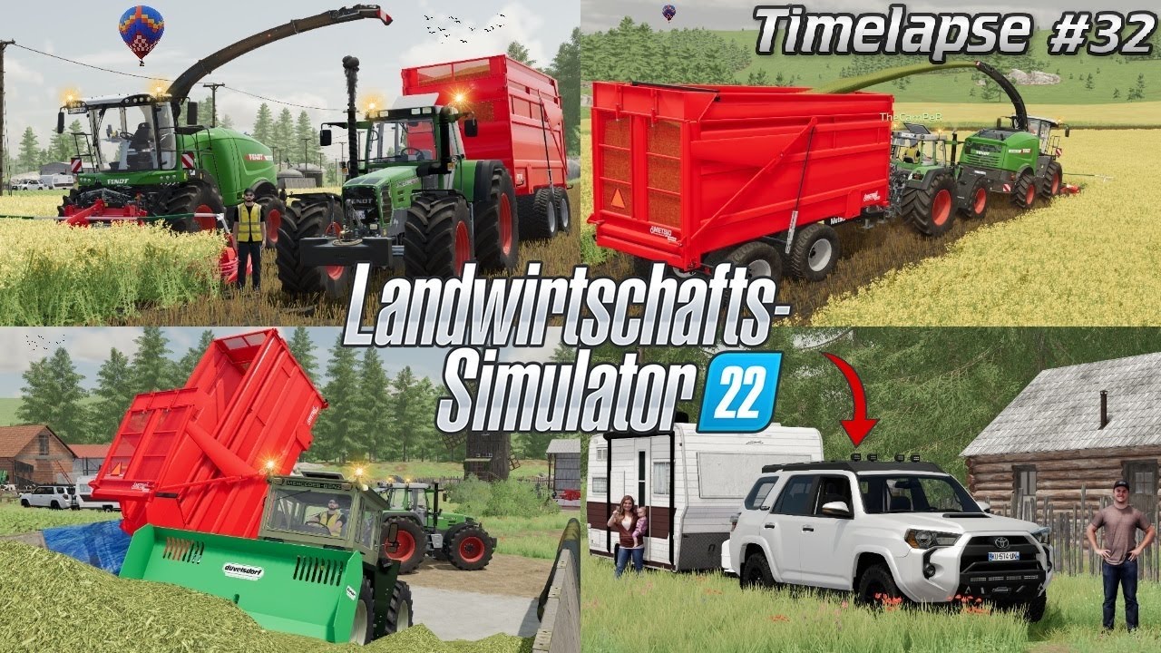 NOTERNTE im RAPS mit @The CamPeR! 😥🌾 Ein NEUER LANDWIRT auf dem Hof? 🤔🚜💨 | [LS22] - Timelapse #32