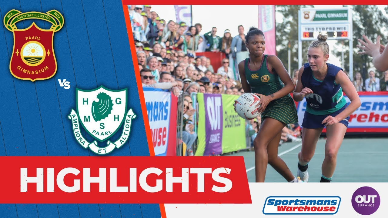 PAARL INTERSCHOOLS 2023 | NETBALL HIGHLIGHTS | PAARL GIM VS PAARL GIRLS' HIGH
