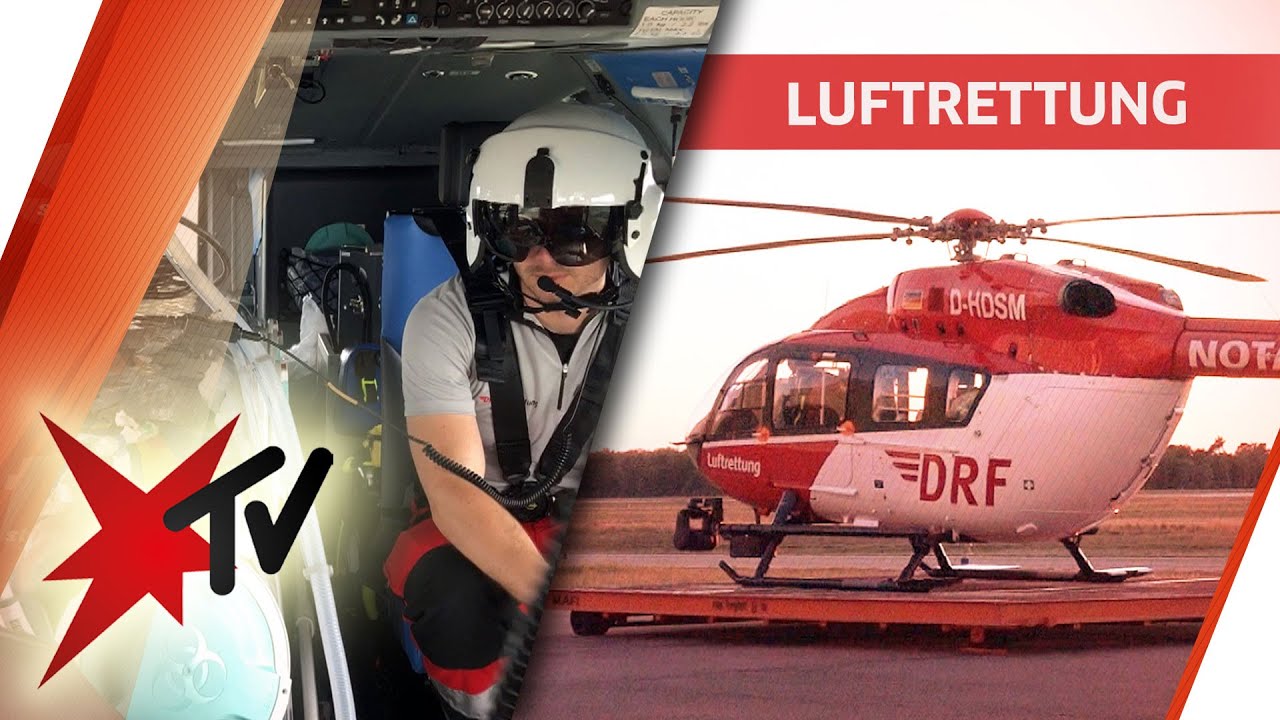 Einsatz über den Wolken: Helikopter der DRF Luftrettung unterwegs | stern TV