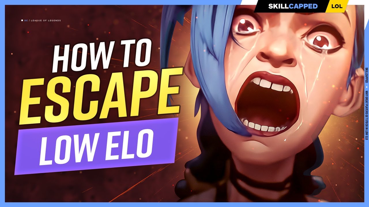 Why YOU'RE STUCK in LOW ELO (And How to Fix It) - League of Legends