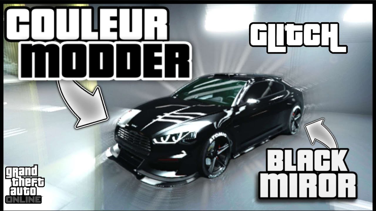 *SOLO* GLITCH COULEUR MODDER CREW BLACK MIRROR SUR SES VEHICULES SUR GTA ONLINE 1.68
