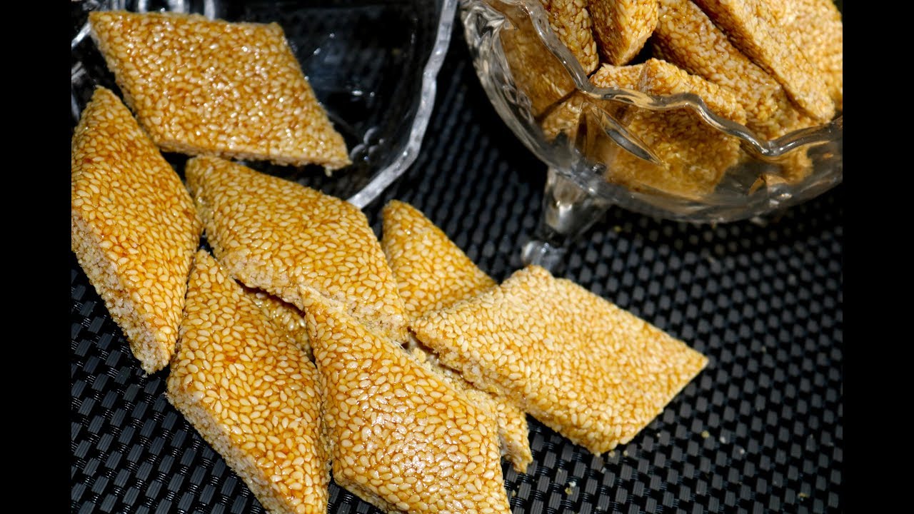 How to make Sesame Snaps | Sida loo sameeyo Sisin Macmacaanka Ciida | Eid Recipes