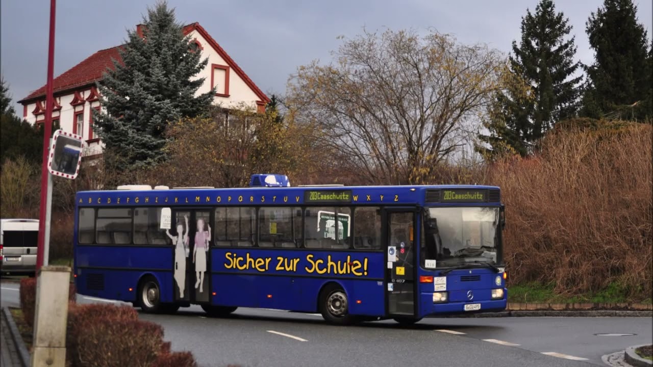 Sound eines Mercedes-Benz O407 des Regionalverkehrs Gera/Land (Wagen 140/G-CU 495)
