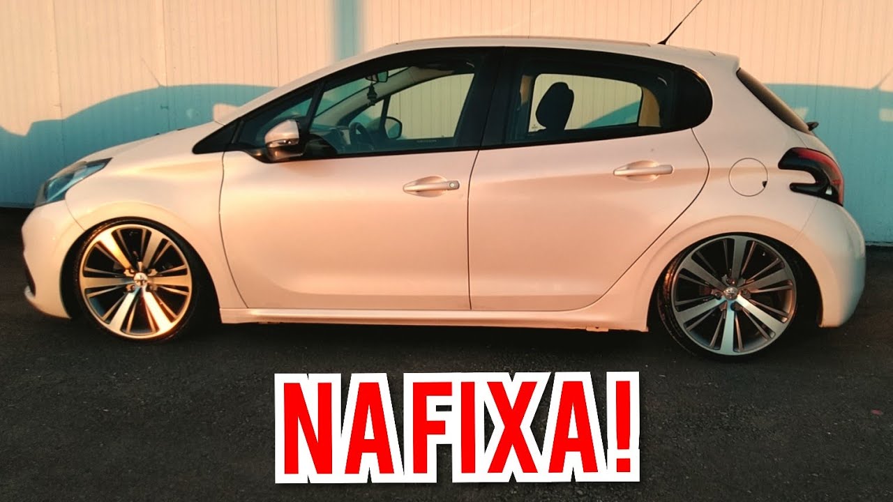 PEUGEOT 208 REBAIXADO NA FIXA E ARO 18!