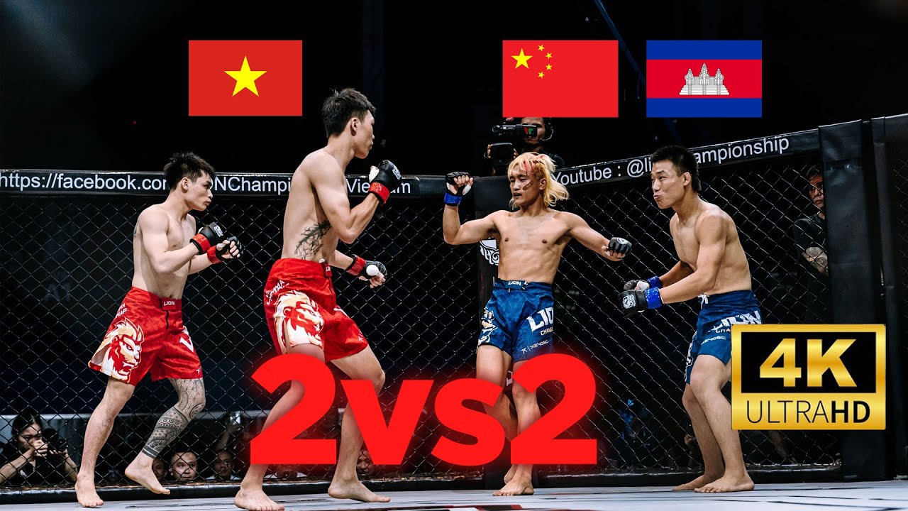 [4K] 30 phút đại chiến kinh điển, Võ sĩ Việt Nam HỦY DIỆT tay đấm Trung Quốc và Campuchia LION MMA