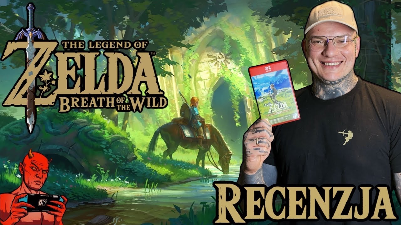 THE LEGEND OF ZELDA: BREATH OF THE WILD NA NINTENDO SWITCH 2 RECENZJA