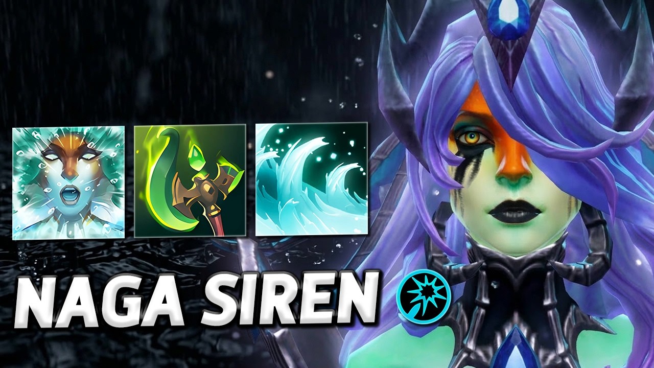 Что За Имба Урон?! NAGA SIREN в Интеллект! / World of Dota