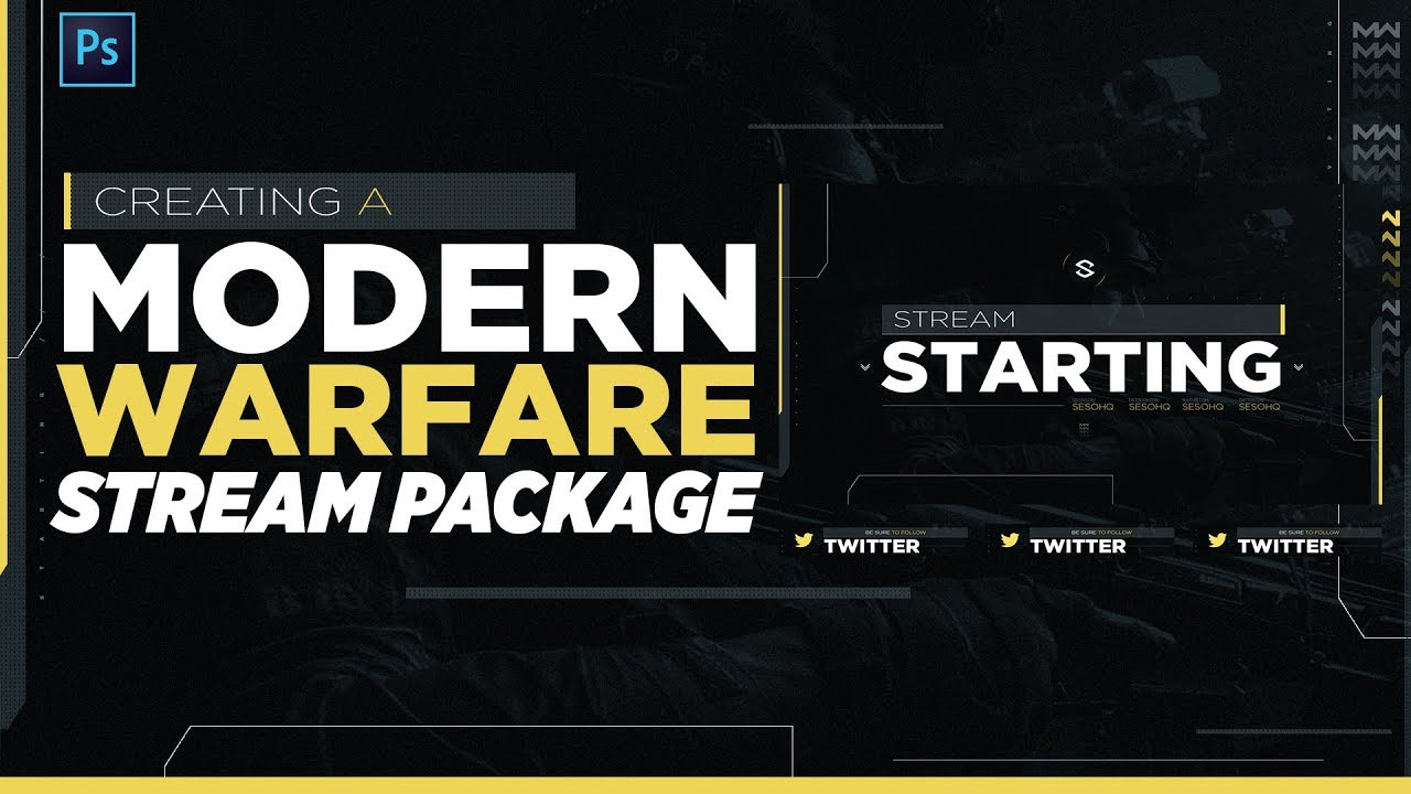 Creating a Call of Duty: Modern Warfare Stream Package