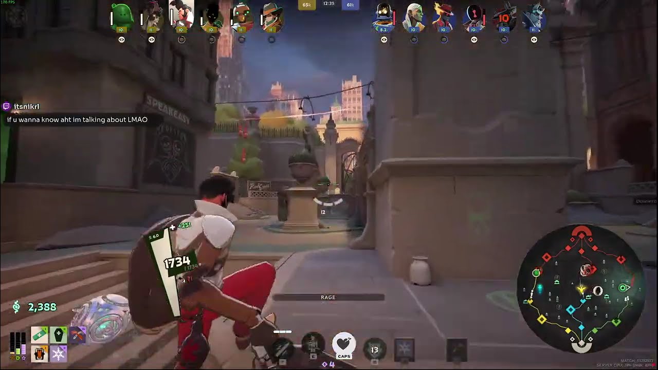 Shiv and Creating Space for team and almost 33,333 player damage