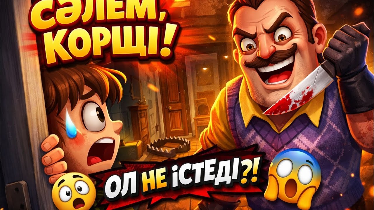 Не істедің көрші !😱😱😱