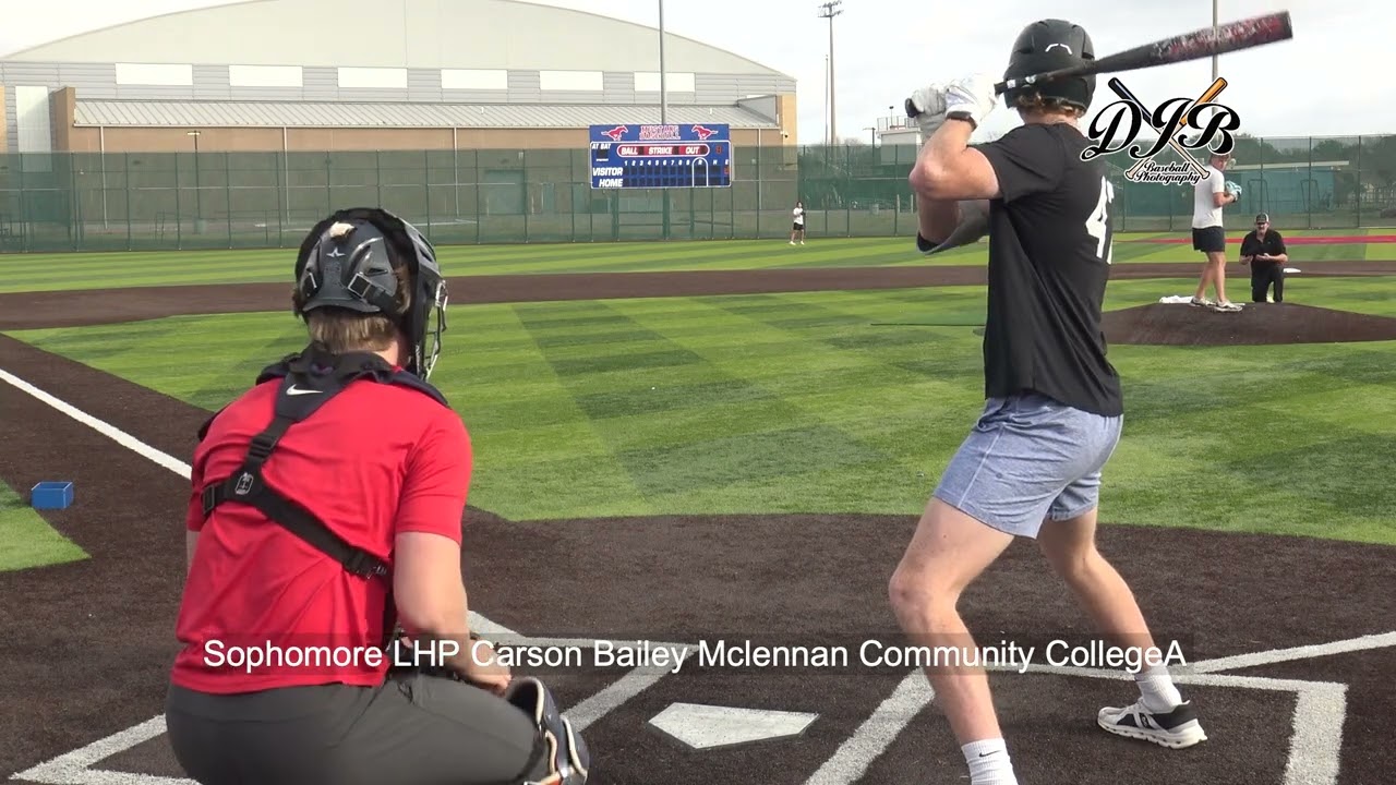 Sophomore LHP Carson Bailey McLennan Community College
