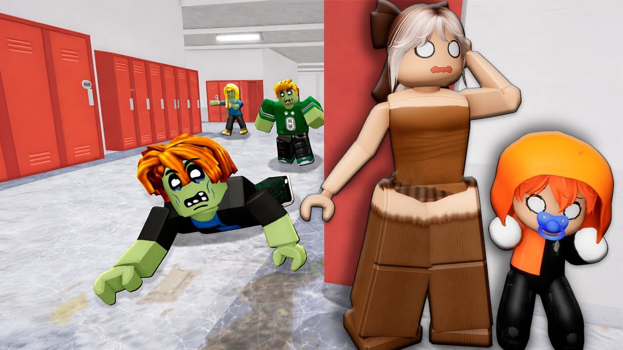 PROTEGÍ A BEBÉ ZERFLOX EN UNA INVASIÓN ZOMBIE 😱🧟‍♂️