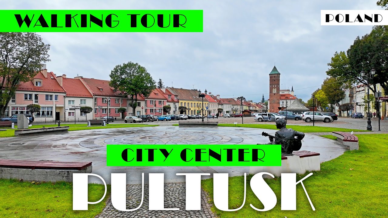 4K PUŁTUSK THE LONGEST MARKET IN EUROPE WALKING TOUR / SPACER PO NAJDŁUŻSZYM RYNKU W EUROPIE