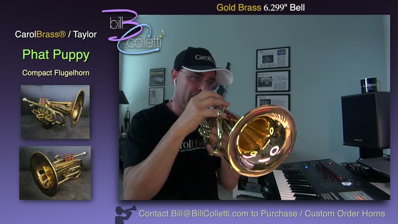 CarolBrass® Pocket Flugelhorn / Taylor Phat Puppy Demo #2