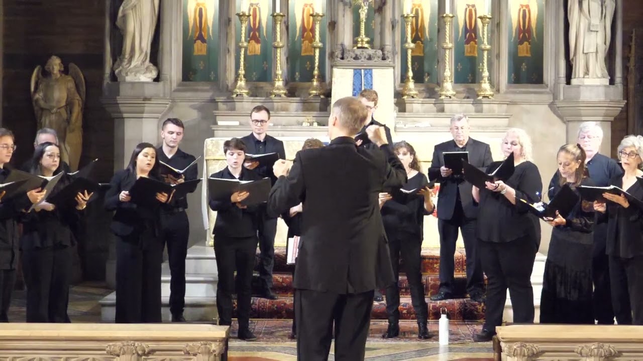 Heinrich Isaac, Quis dabit capiti meo aquam? - Cerddorion Vocal Ensemble