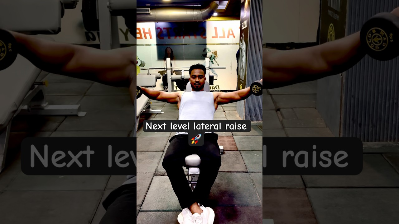 Lateral raise | side lateral raise | Dumbbells lateral raise | advance lateral raise |