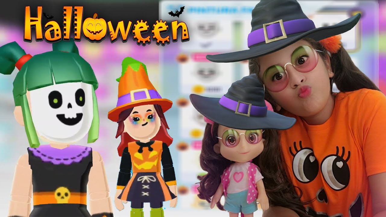 ARRUME-SE COMIGO PARA O HALLOWEEN DO PK XD - MARIA CLARA E JP GAMES