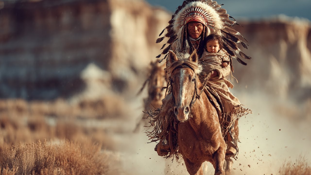 A Little Girl Was Left to Die in the Desert—A Lakota Warrior Saved Her but Faced a Merciless Pursuit