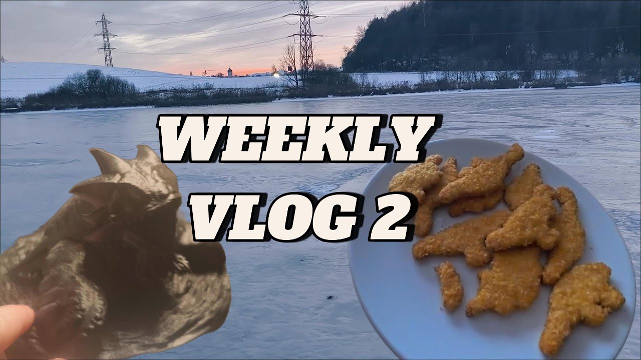 ES HAT GESCHNEIT UND ICH MACHE MINIATUREN/ Weekly Vlog 2