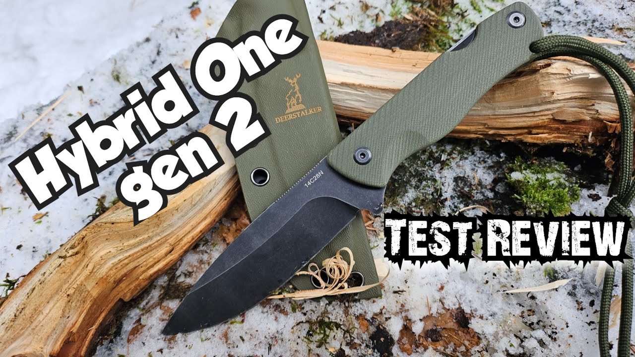 Deerstalker Hybrid One gen2 - FoldEdge @Deerstalker-AT #outdoors  #bushcraft #messer #survival 