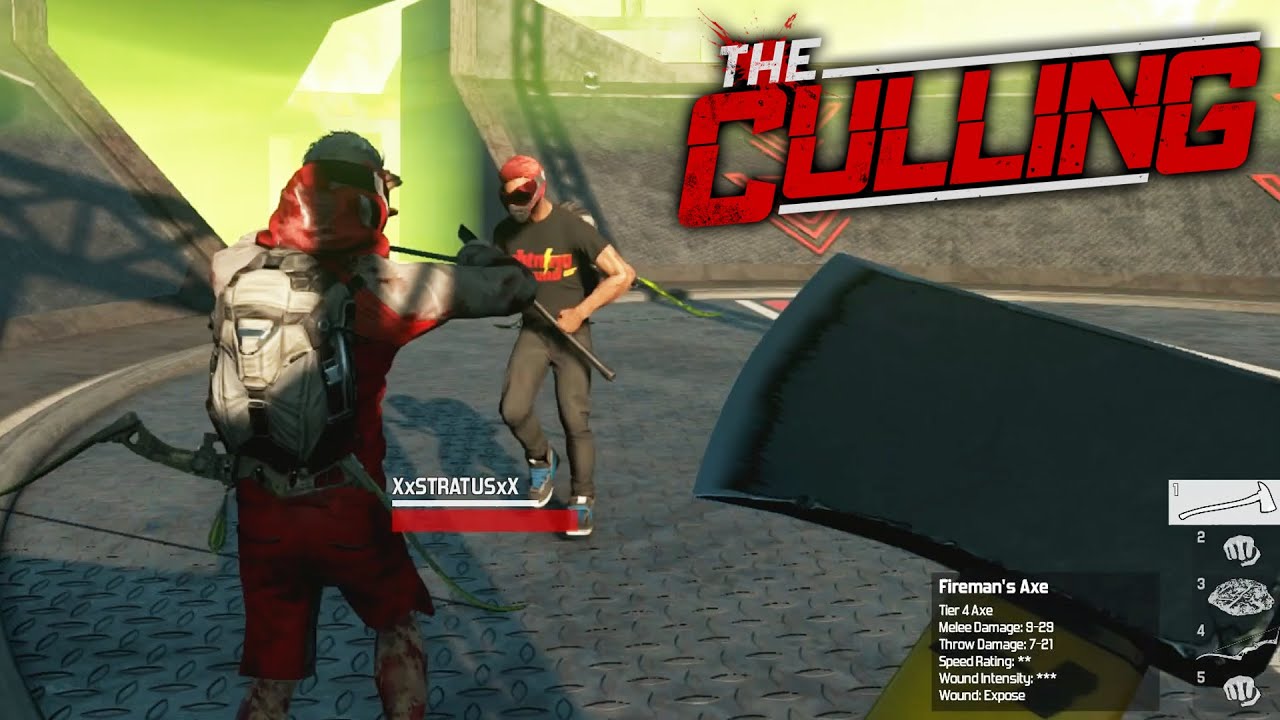 SE LE CAE EL HACHA!! STRATUS vs FLOW vs RUBENILLO!! | The Culling - Rubenillo17