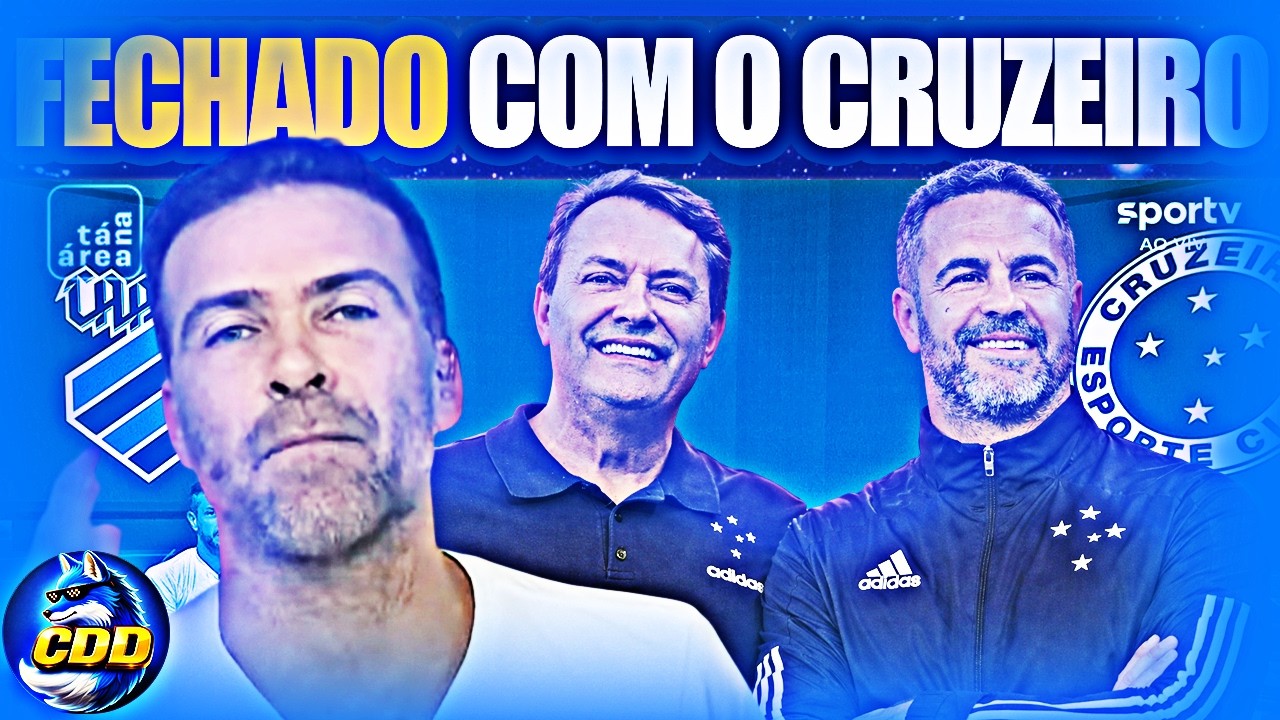 🦊✅ ARTUR JORGE FECHADO COM O CRUZEIRO! ESPERANÇA DO TORCEDOR VOLTOU!