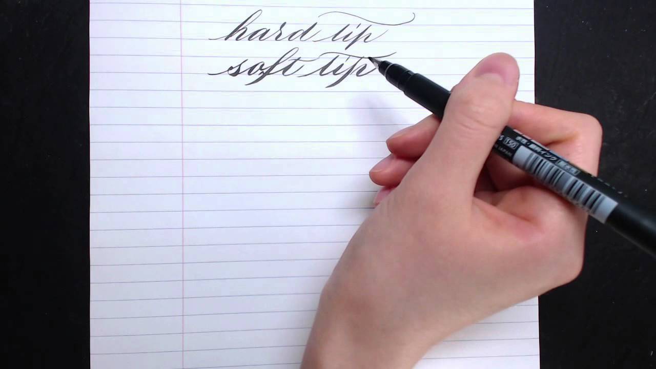 Tombow Fudenosuke Brush Pen Review for Calligraphers