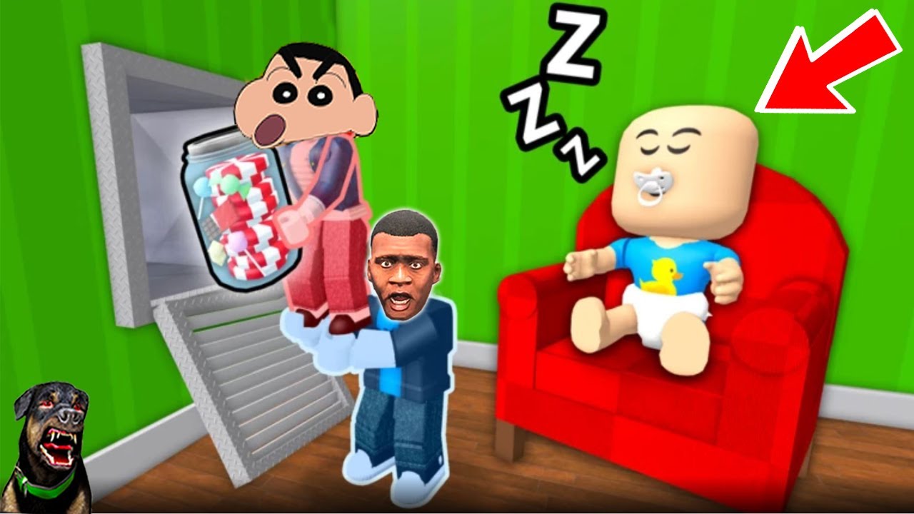 SHINCHAN NOOB VS PRO VS HACKER IN STEAL CANDY with franklin & chop | Dream Squad Op