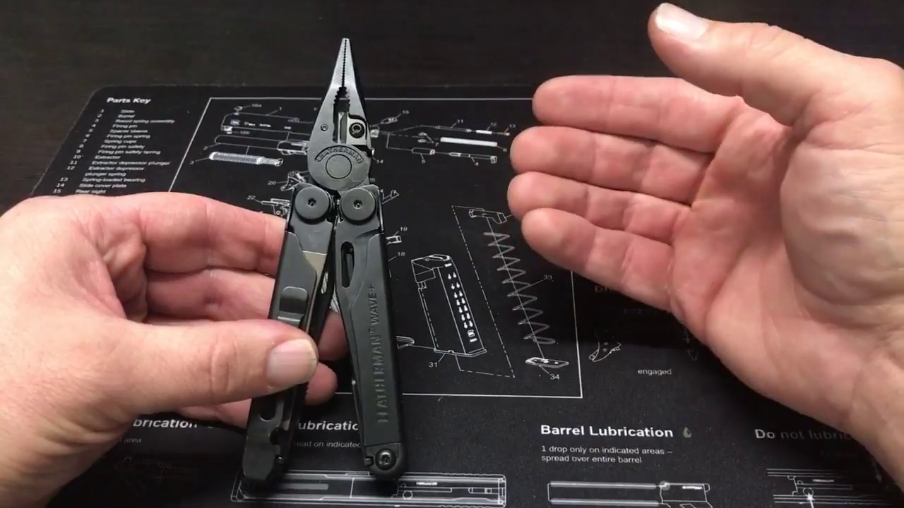 Leatherman Wave Plus 2018 Black Oxide with Bit Extender Overview PART 1