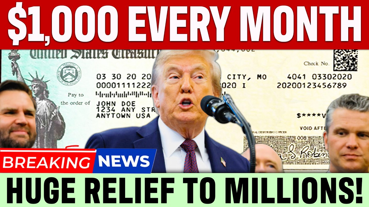 Американцам выплачивают новые ежемесячные чеки на 1000 долларов! Обновленная информация о масштаб...