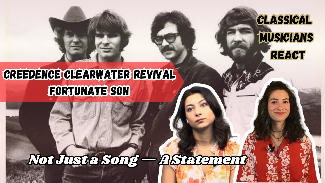 CCR – Fortunate Son || Sisters React