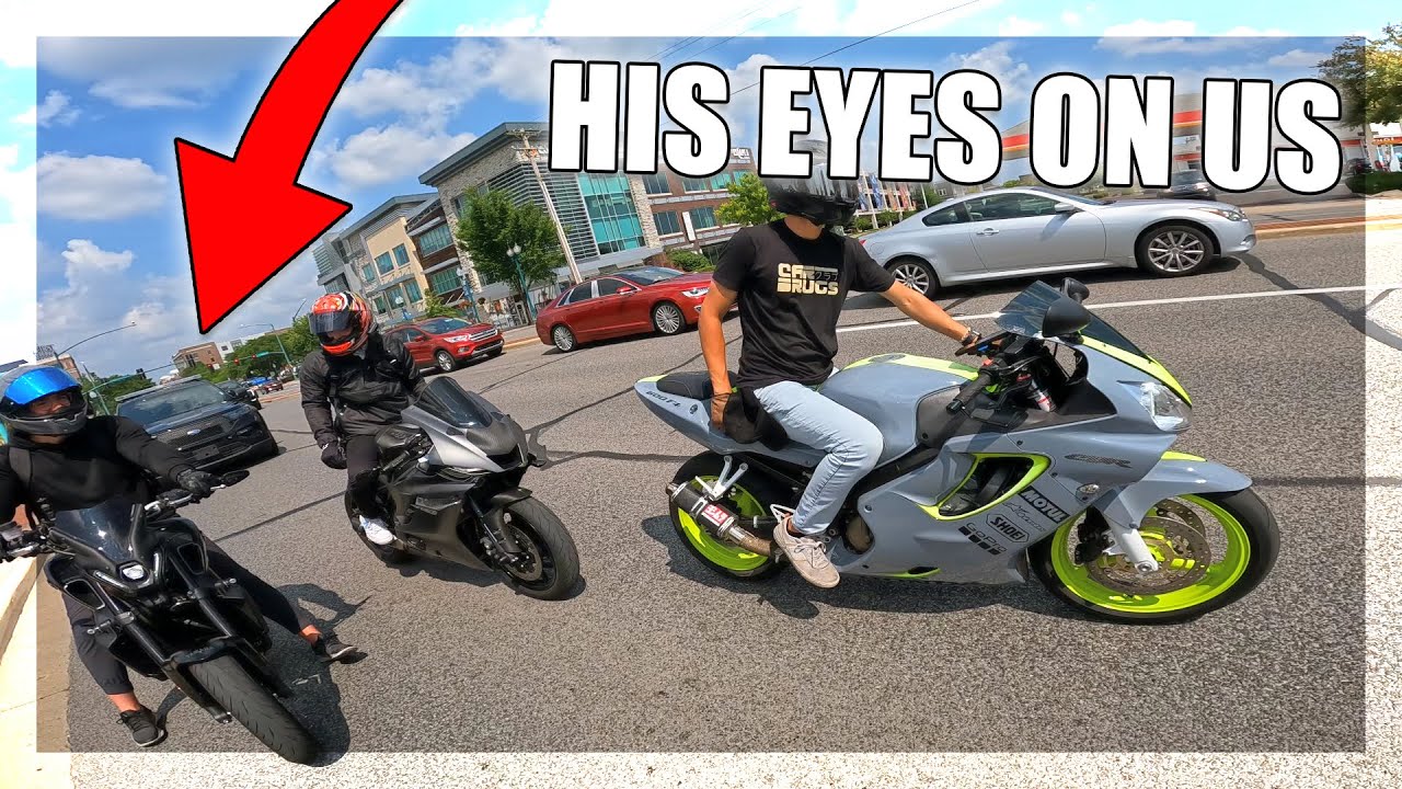 The cop had their eyes on us.. | Moto Vlog #20