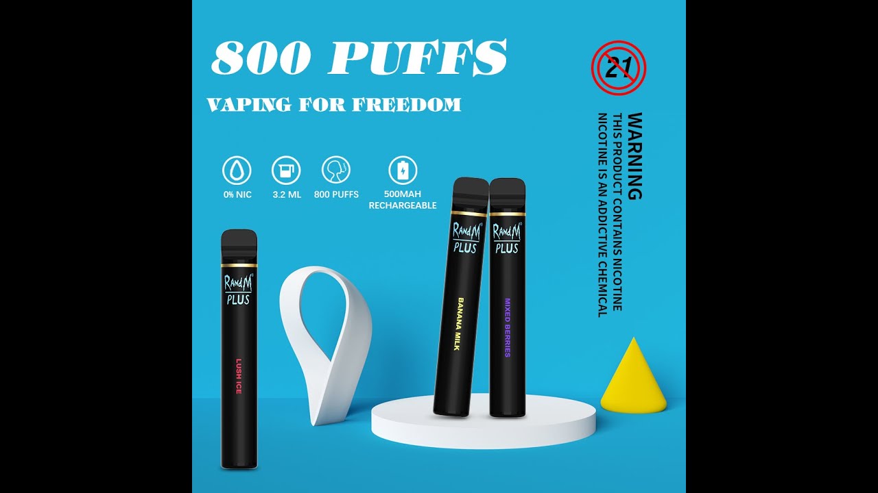 RandM Plus 800 Puffs Disposable Vape