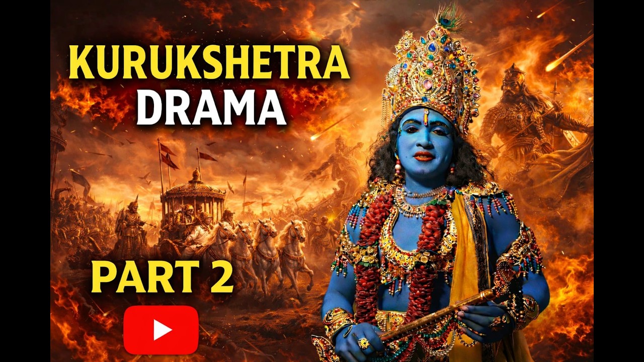 Kurukshetra Drama Part-2 Tumkur, Alalasandra, ಕುರುಕ್ಷೇತ್ರ ನಾಟಕ  ಭಾಗ -2 ತುಮಕೂರು,ಅಳಾಲಸಂದ್ರ