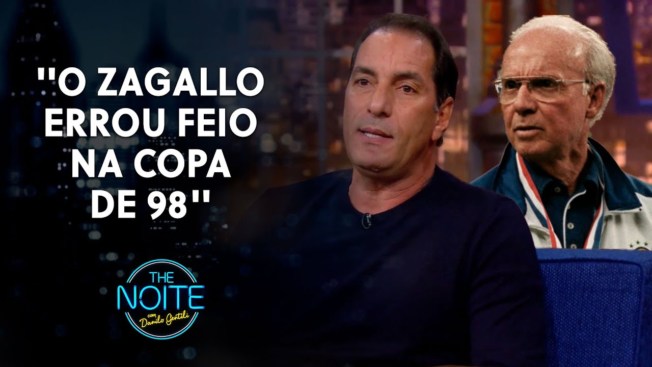 O ex-jogador Edmundo deu a sua opinião sobre o comando do técnico Zagallo | The Noite (04/07/22)