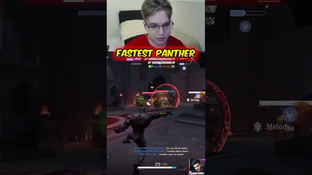 Necros Is The Fastest Black Panther! #marvelrivals