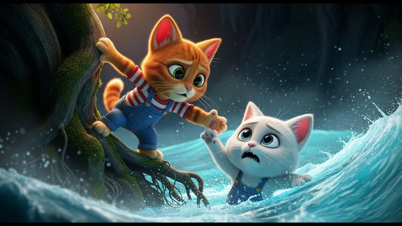 The journey of the Kitten Crew: The courage of the eldest brother. - Milo's Rescue!