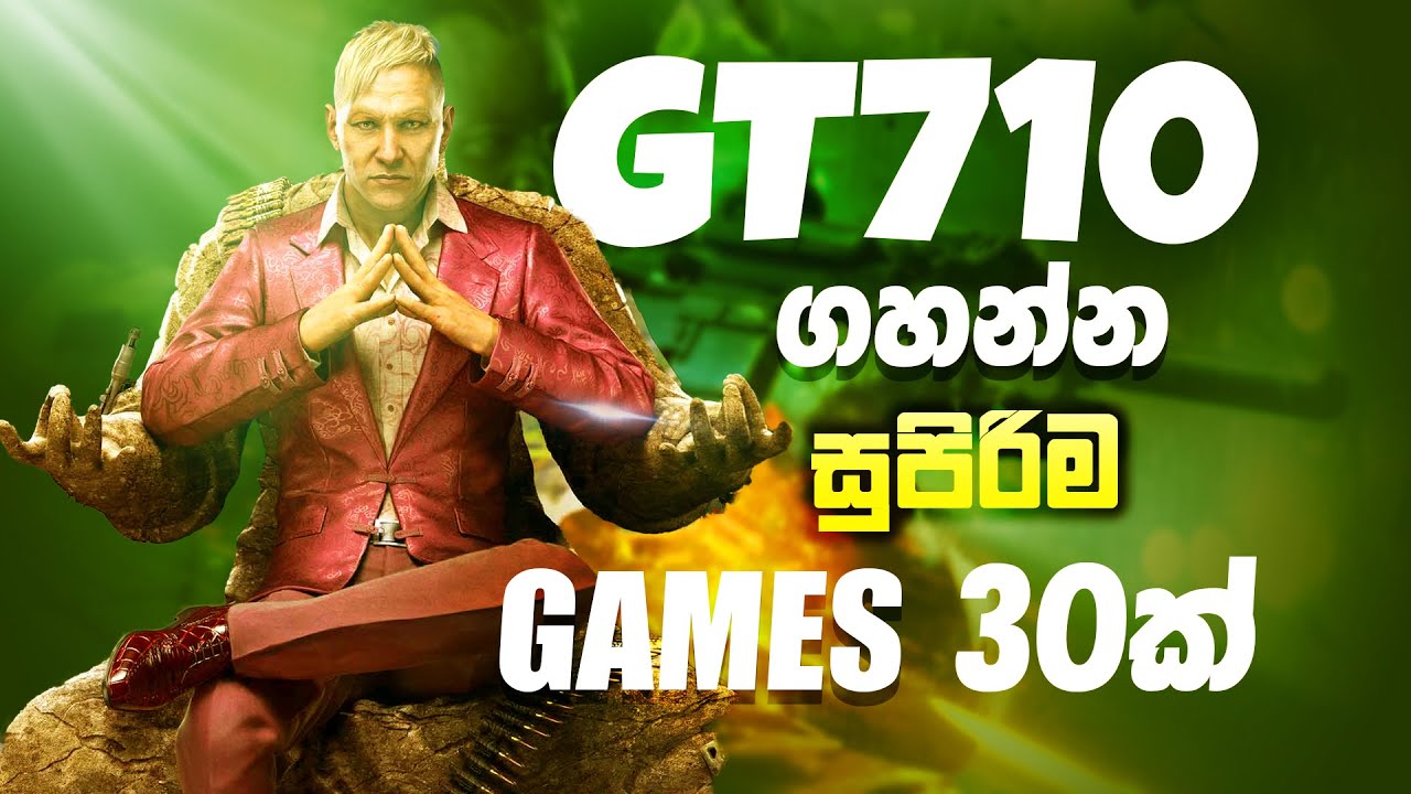 Top 30 Best High Graphics Games For LOW END PC GT710 4GB RAM 2023  low end pc games