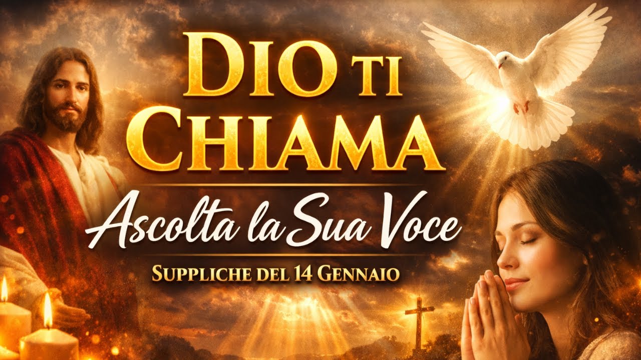 “Dio ti Chiama”, “Ascolta la Sua Voce”, suppliche del 14 gennaio, preghiera potente.
