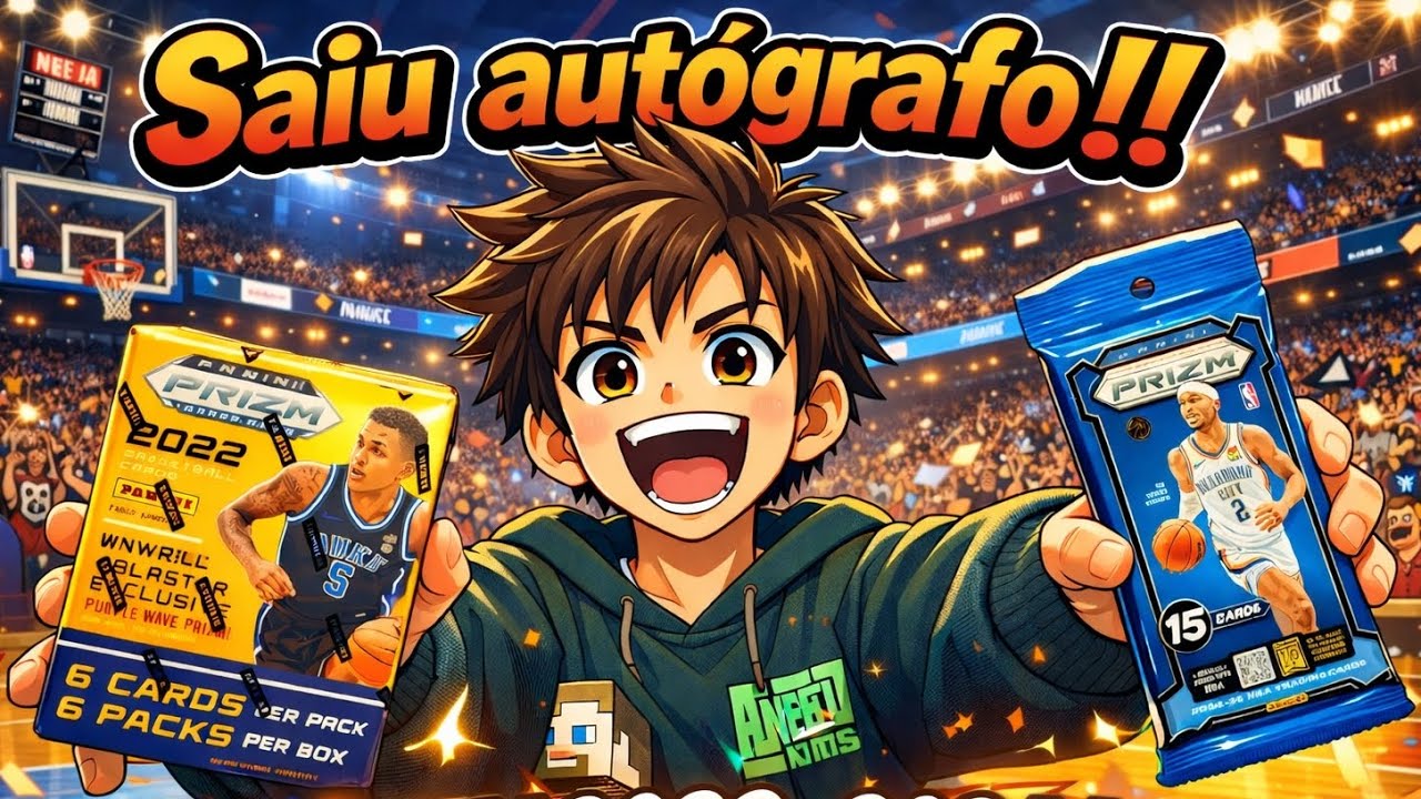 Panini PRIZM 2022 vs 2024/25 🏀 *SAIU AUTO!*