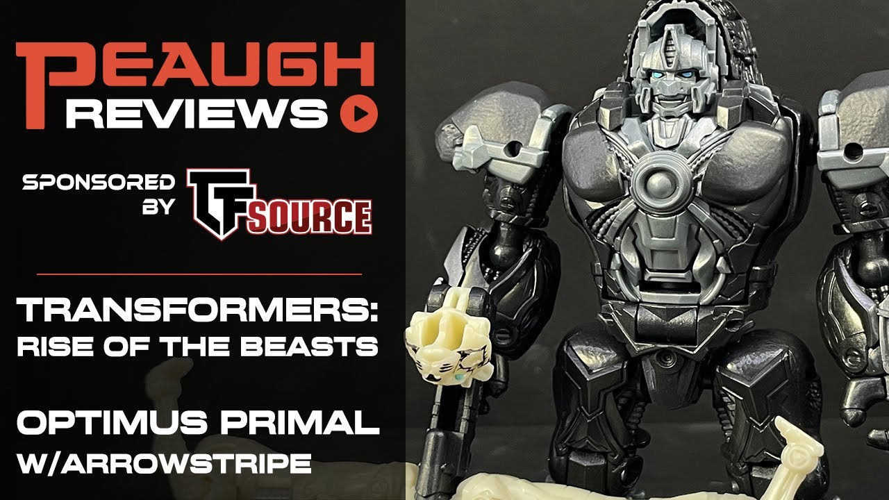 Video Review: Transformers: Rise of the Beasts - Beast Alliance OPTIMUS PRIMAL wArrowstripe