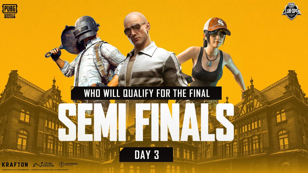 WHO WILL QUALIFY TO THE FINAL? 🧐 | DAY #3 | PUBG MOBILE CLUB OPEN