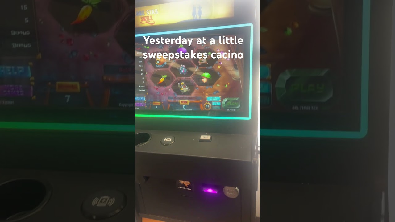 Sweepstakes in El Paso Texas cacino, “Gambler time” lol 😝