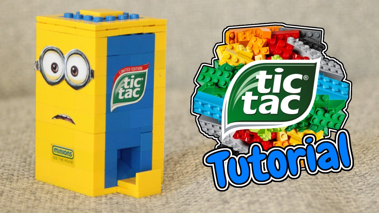 Как построить автомат по продаже конфет Tic Tac от LEGO Minion!