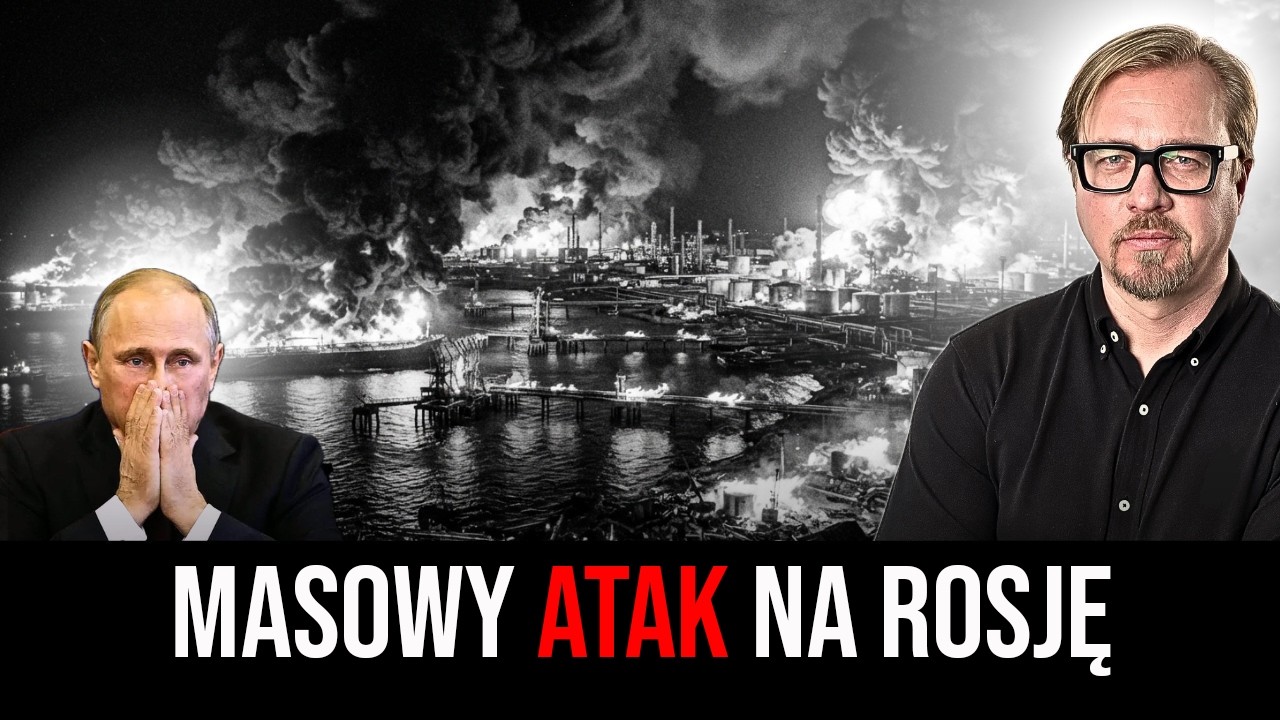 ⚡ PUTIN STRACIŁ SETKI MILION&Oacute;W DOLAR&Oacute;W W JEDNĄ NOC! Płoną Zakłady i Dziesiątki Tankowc&oacute;w.