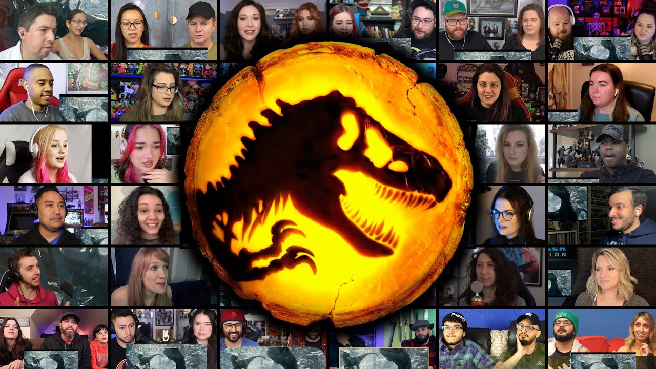 Jurassic World Dominion - Official Trailer || REACTION MASHUP || Jurassic World 3