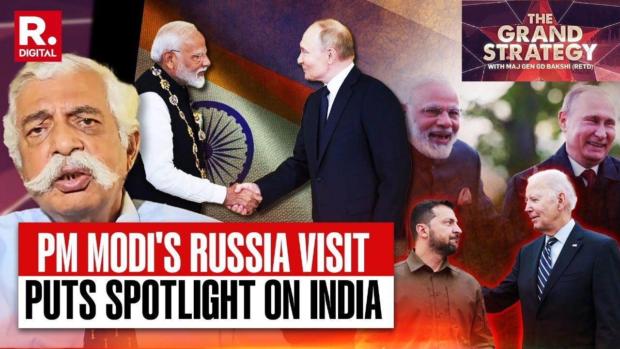 PM Modi’s Path Breaking Russia Visit Puts Spotlight On India, Big Gains On The Horizon | GD Bakshi