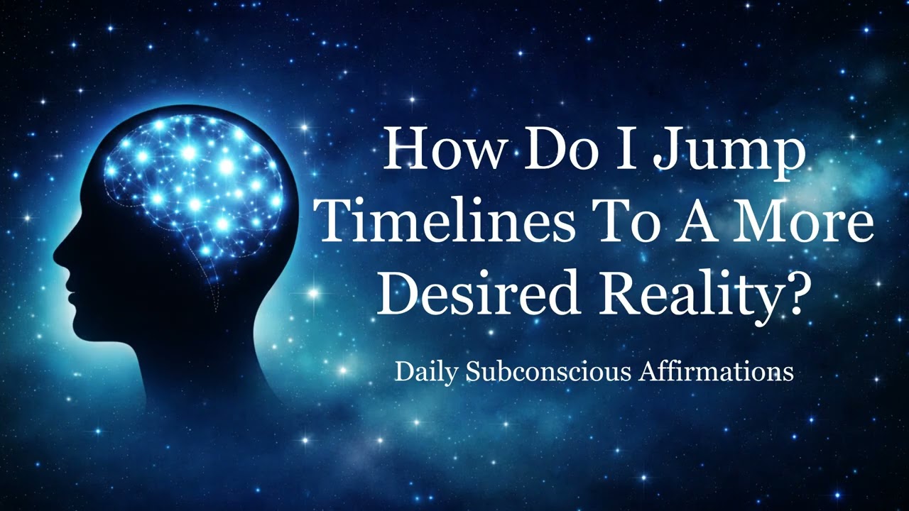 How Do I Jump Timelines To A More Desired Reality? | Daily Subconscious Affirmations