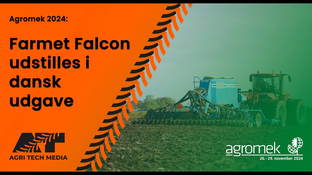 🇩🇰 Farmet Falcon med dansk isæt